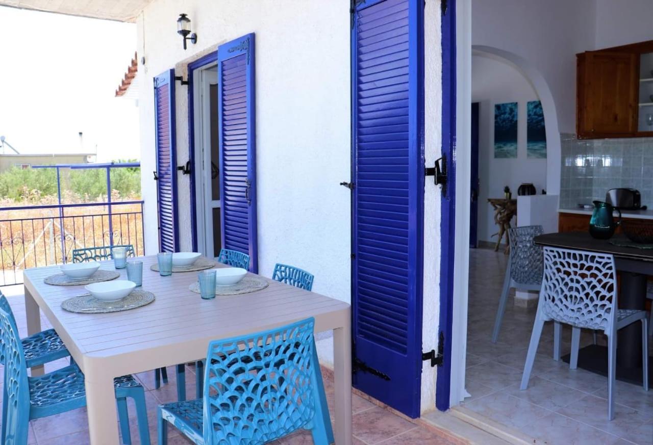 Villa Blue Cocoon - Chrani Messinia Peloponnese- Sea View 800 M From Beach Экстерьер фото