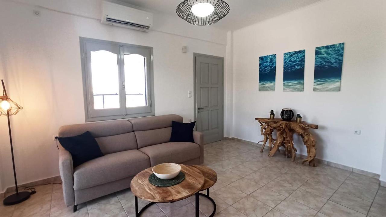 Villa Blue Cocoon - Chrani Messinia Peloponnese- Sea View 800 M From Beach Экстерьер фото