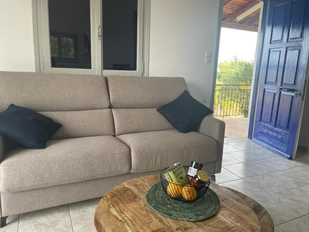Villa Blue Cocoon - Chrani Messinia Peloponnese- Sea View 800 M From Beach Экстерьер фото